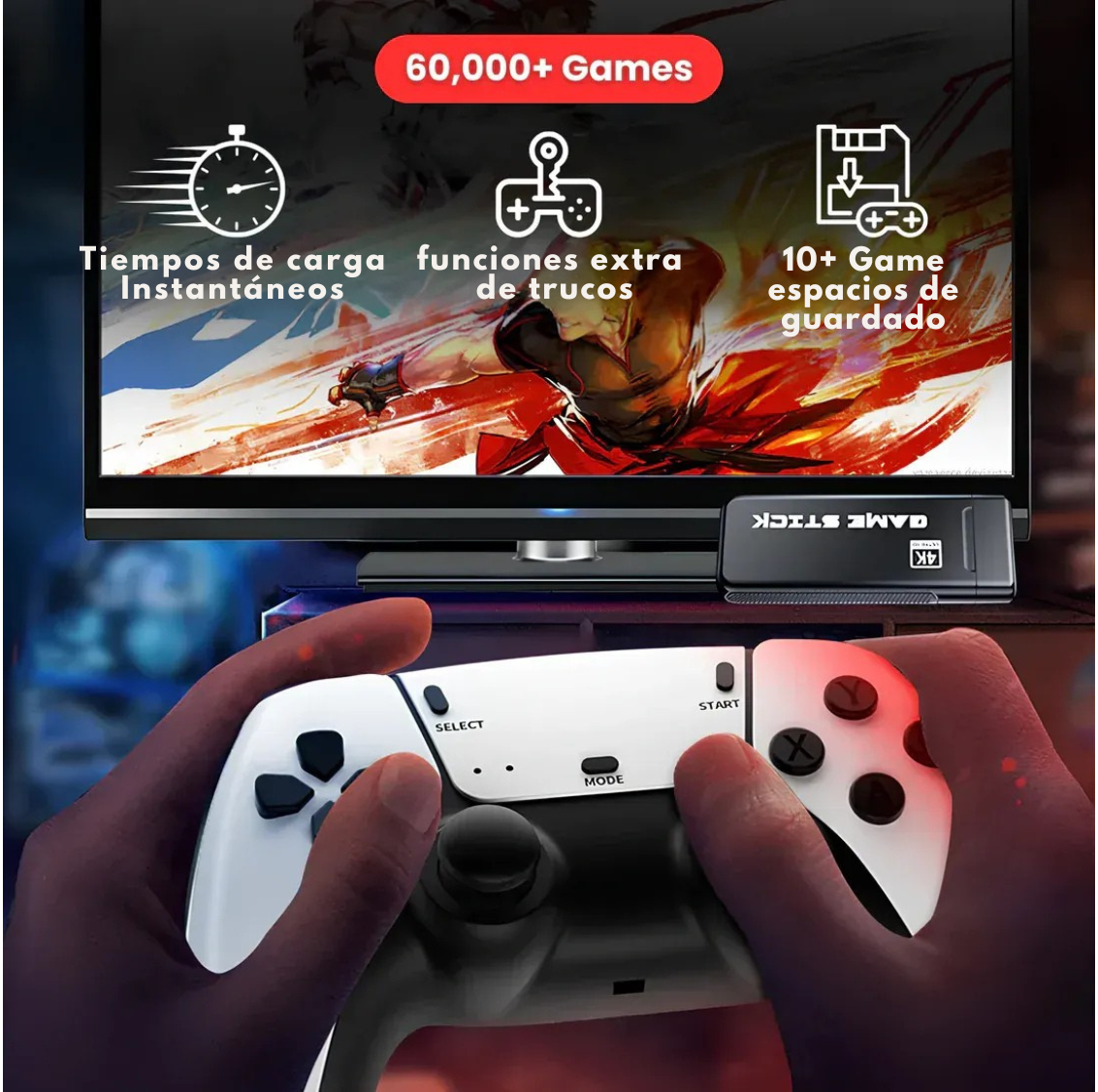 ¡VUELVE A VIVIR TU INFANCIA CON LA CONSOLA RETRO DE +60.000 JUEGOS! 🎮
