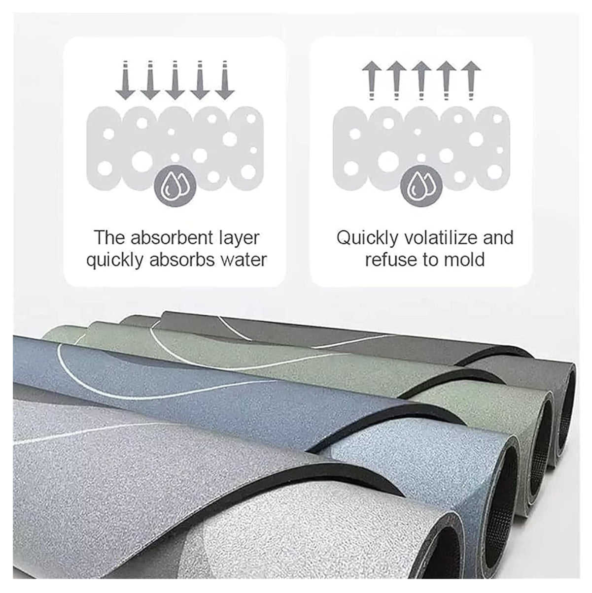 TAPETE ALFOMBRA COCINA SWEET HOME - SET DE 2 PIEZAS