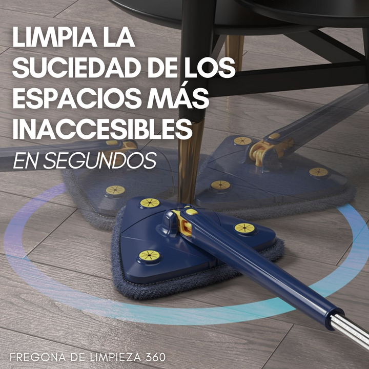 FREGONA TRIANGULAR AJUSTABLE 360º ESPONJA