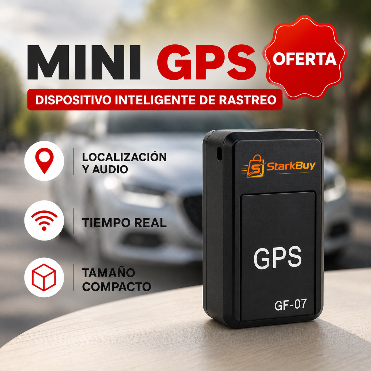 MINI GPS - DISPOSITIVO INTELIGENTE DE RASTREO