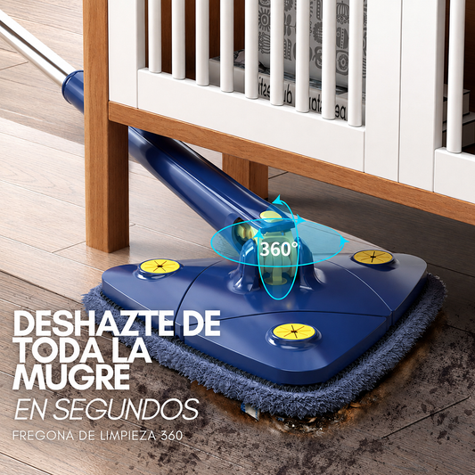 Trapero limpiador ajustable 360 esponja